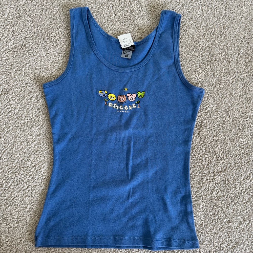 NWT Taj of Honolulu Hawaii Tank Cheese Women’s Small